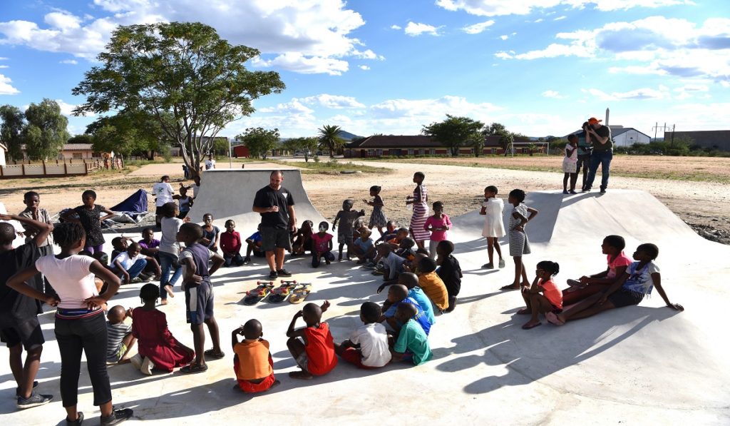 Skateboarding macht Kinder mit Hörminderung stark